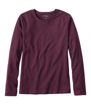 Women's L.L.Bean Tee, Long-Sleeve Crewneck