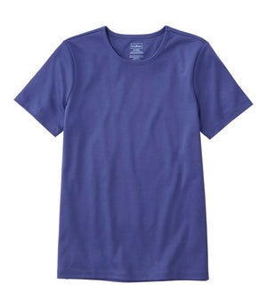 Women's Pima Cotton Tee, Short-Sleeve Crewneck