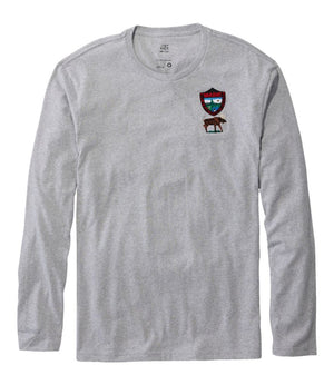 Men's MIF&W Tee, Long-Sleeve Moose