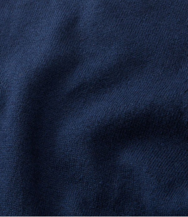 Women's Cotton/Cashmere Sweater, Turtleneck