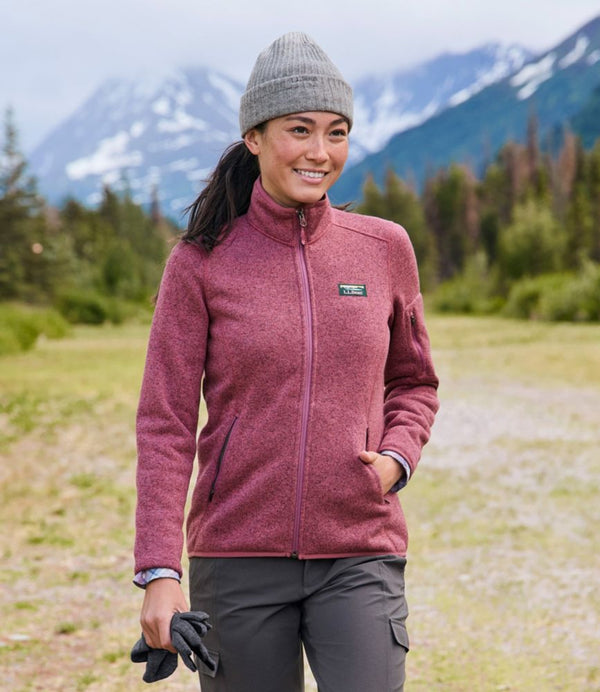 Women's L.L.Bean Sweater Fleece Full-Zip Jacket