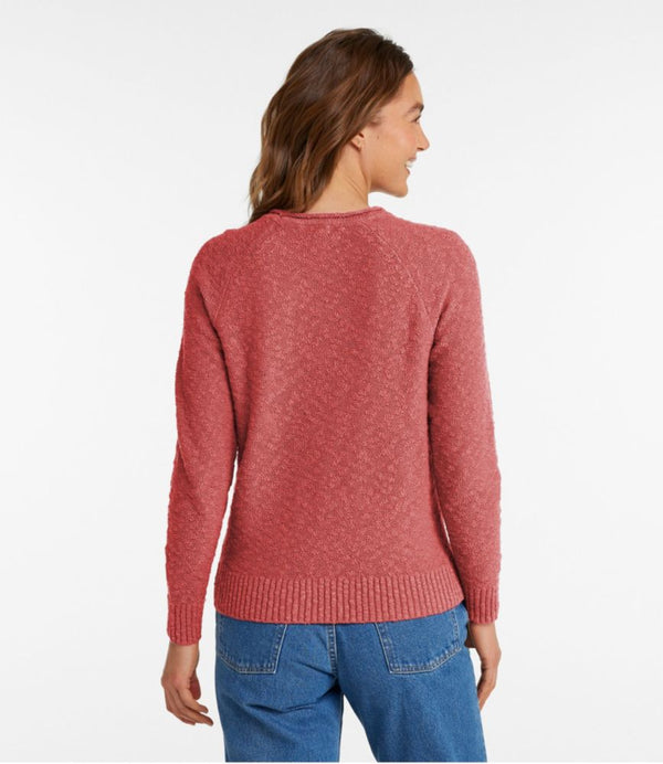 Women's Midweight Cotton Slub Rollneck Pullover