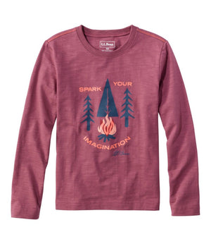 Kids' Graphic Tee, Long-Sleeve Glow-in-the-Dark