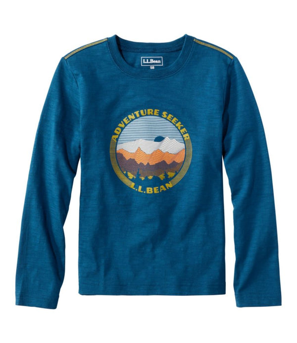 Kids' Graphic Tee, Long-Sleeve Glow-in-the-Dark