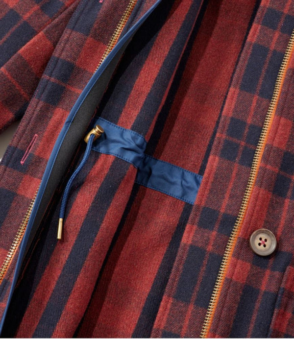 Women's Bean's West End Wool Coat, Pattern