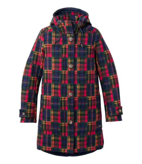 Women's Bean's West End Wool Coat, Pattern