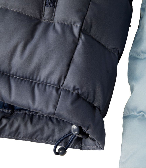 Men's Bean's Down Hooded Jacket, Colorblock