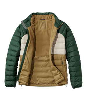Men's Bean's Down Jacket, Colorblock