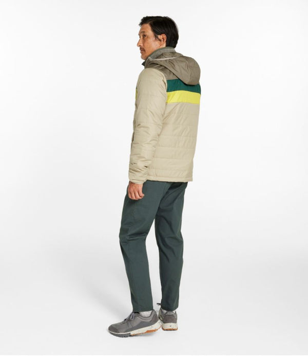 Men's Mountain Classic Puffer Hooded Jacket, Colorblock