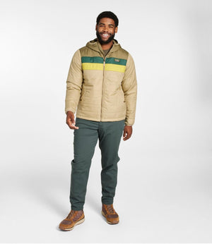 Men's Mountain Classic Puffer Hooded Jacket, Colorblock