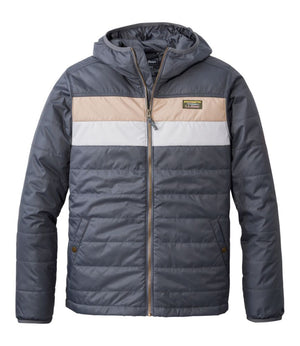 Men's Mountain Classic Puffer Hooded Jacket, Colorblock