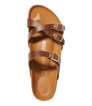 Women's Birkenstock Hex-D Buckle Franca Sandals, Oiled Leather