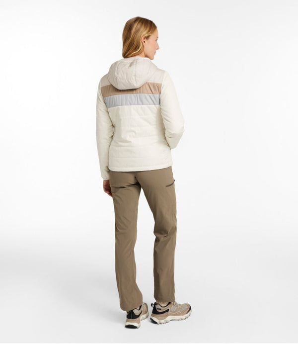 Women's Mountain Classic Puffer Hooded Jacket, Colorblock