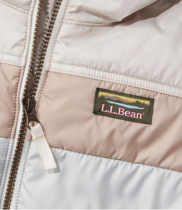 Women's Mountain Classic Puffer Hooded Jacket, Colorblock