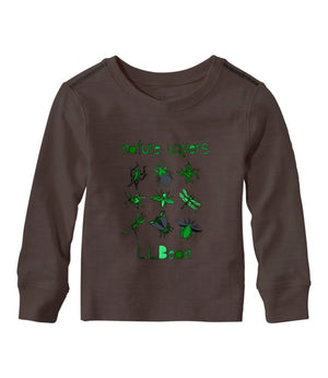 Infants' and Toddlers' Graphic Tee, Long-Sleeve Glow-in-the-Dark