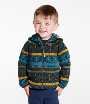 Infants' and Toddlers' L.L.Bean Sweater Fleece, Full-Zip Print