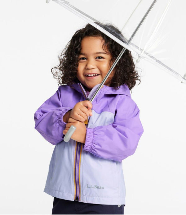 Toddlers' Discovery Rain Jacket, Colorblock