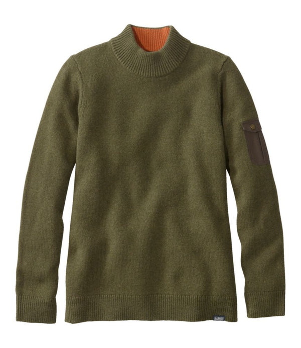 Women's Maine Guide Mock Crew Sweater