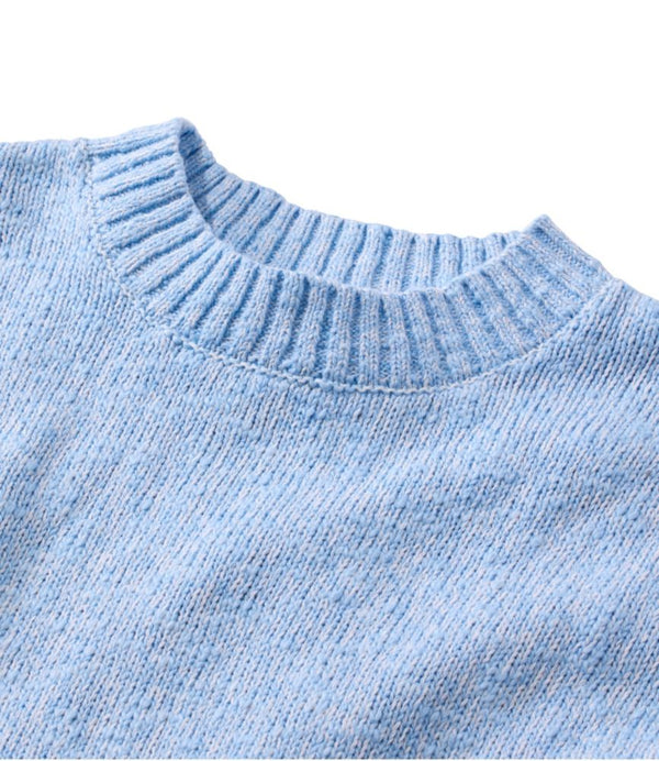 Women's Cotton Ragg Sweater, Crewneck