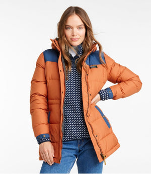 Women's Mountain Classic Down Parka, Colorblock