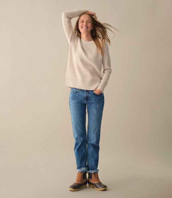 Women's Heritage Heirloom Wool/Cashmere Sweater, Crewneck