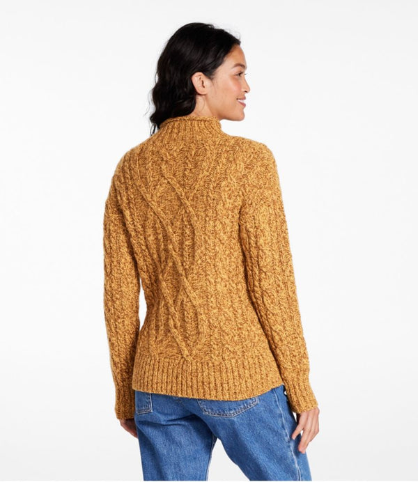 Women's 1912 Heritage Wool Blend Mockneck Sweater