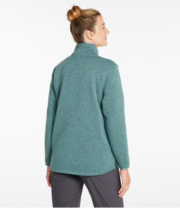 Women's L.L.Bean Sweater Fleece Half-Zip Pullover