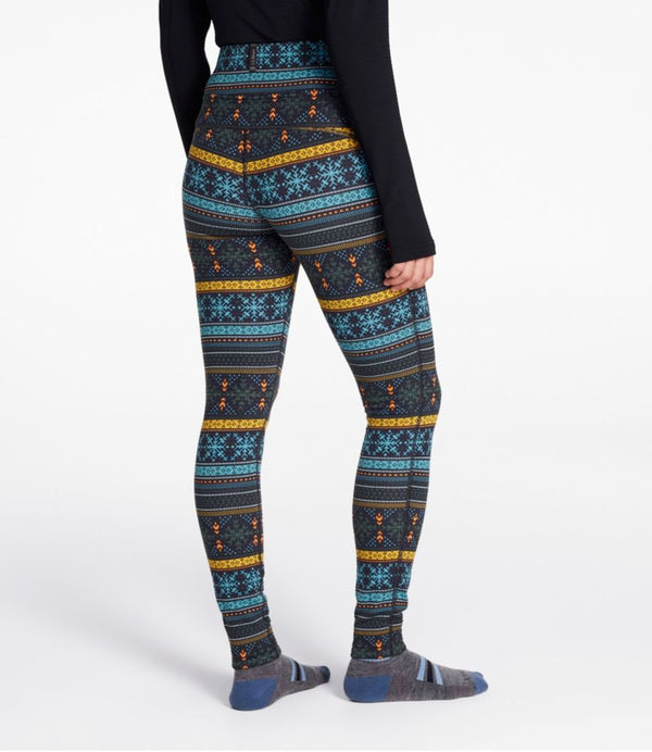 Women's L.L.Bean Heayweight Base Layer Pant, Print