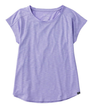 Women's Streamside Tee, Short-Sleeve Ruched Crew