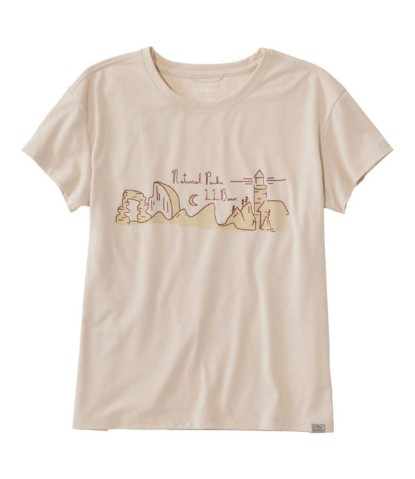Women's Vista Camp Tee, Short-Sleeve Graphic Crew