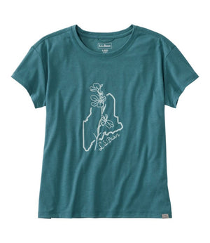 Women's Vista Camp Tee, Short-Sleeve Graphic Crew