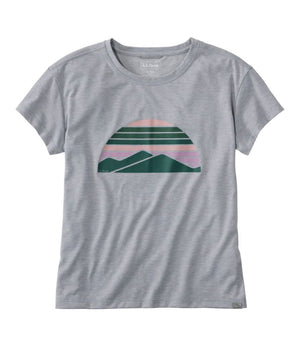 Women's Vista Camp Tee, Short-Sleeve Graphic Crew