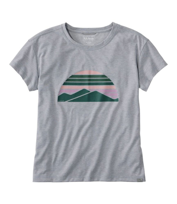 Women's Vista Camp Tee, Short-Sleeve Graphic Crew