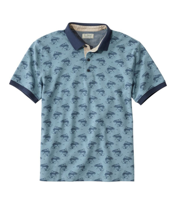 Men's Casco Bay Rugged Polo, Short-Sleeve, Print